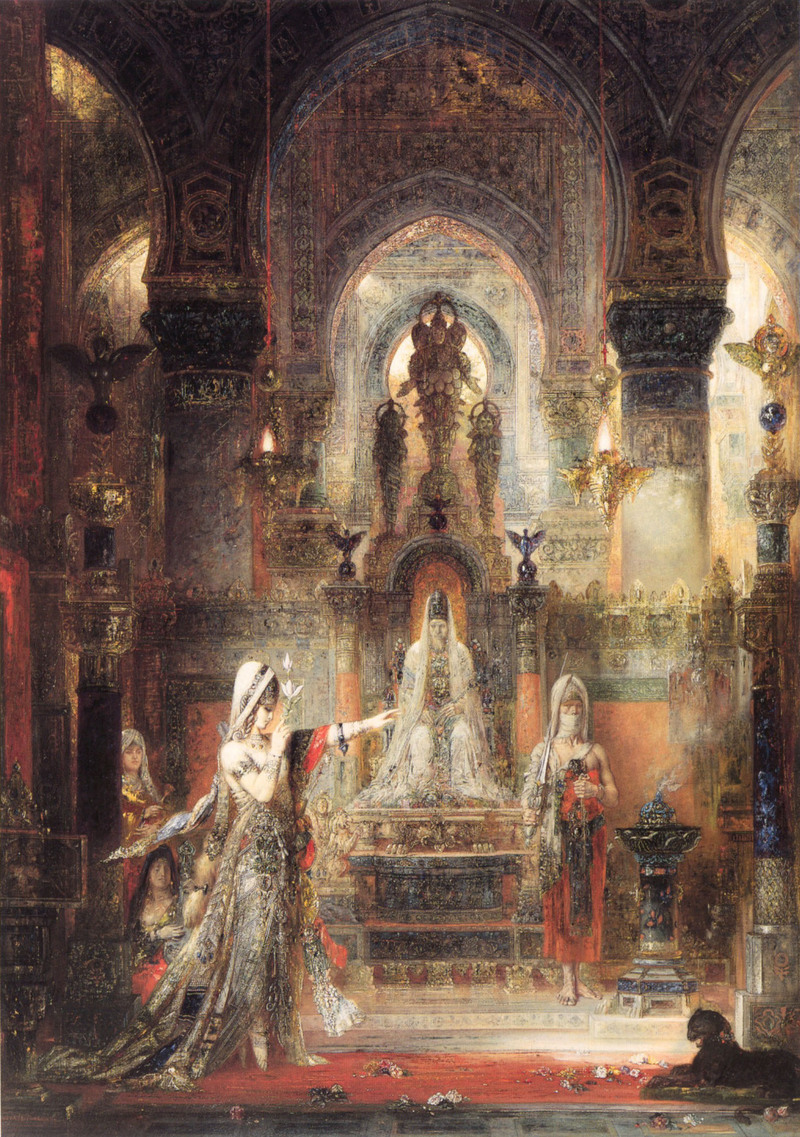 Gustave Moreau - Salome Dancing Before Herod 1876
